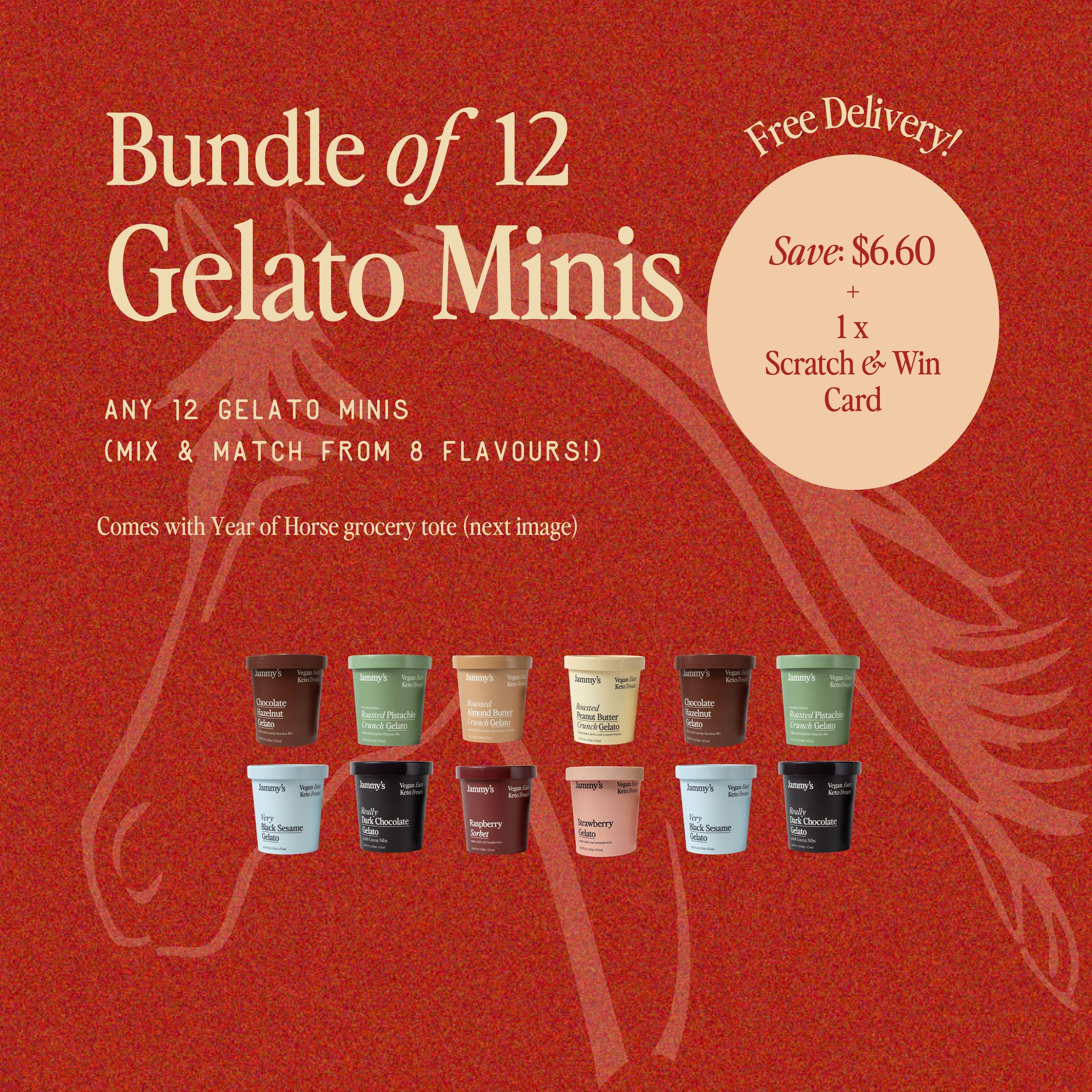 CNY2026 - Bundle of 12 Gelato Minis