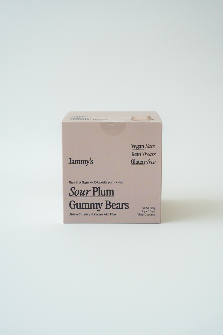 Sour Plum Gummy Bears