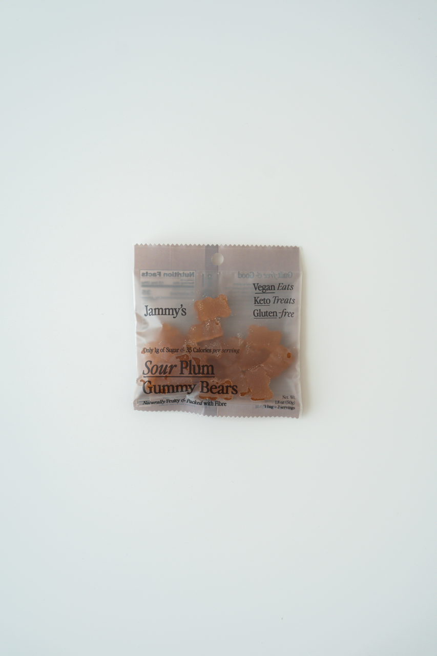 Sour Plum Gummy Bears