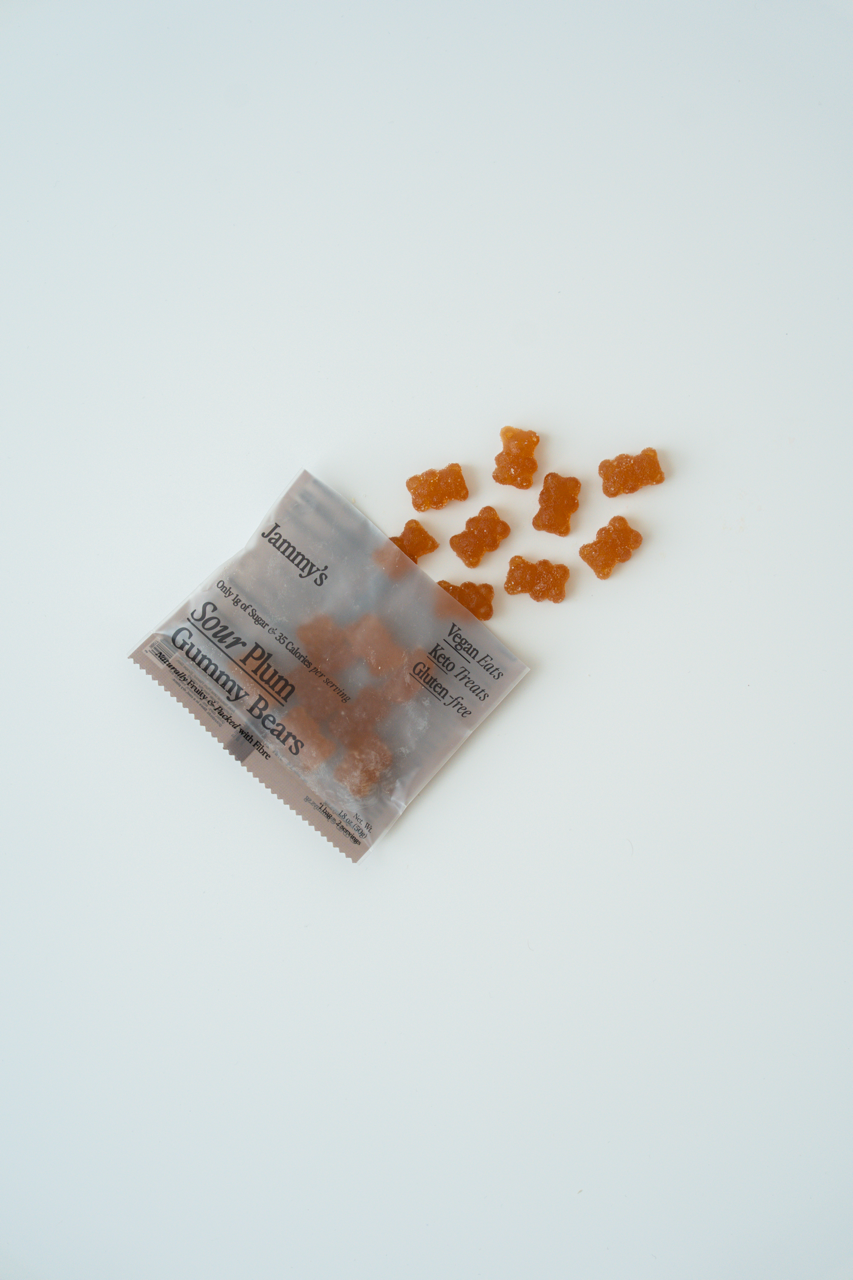Sour Plum Gummy Bears