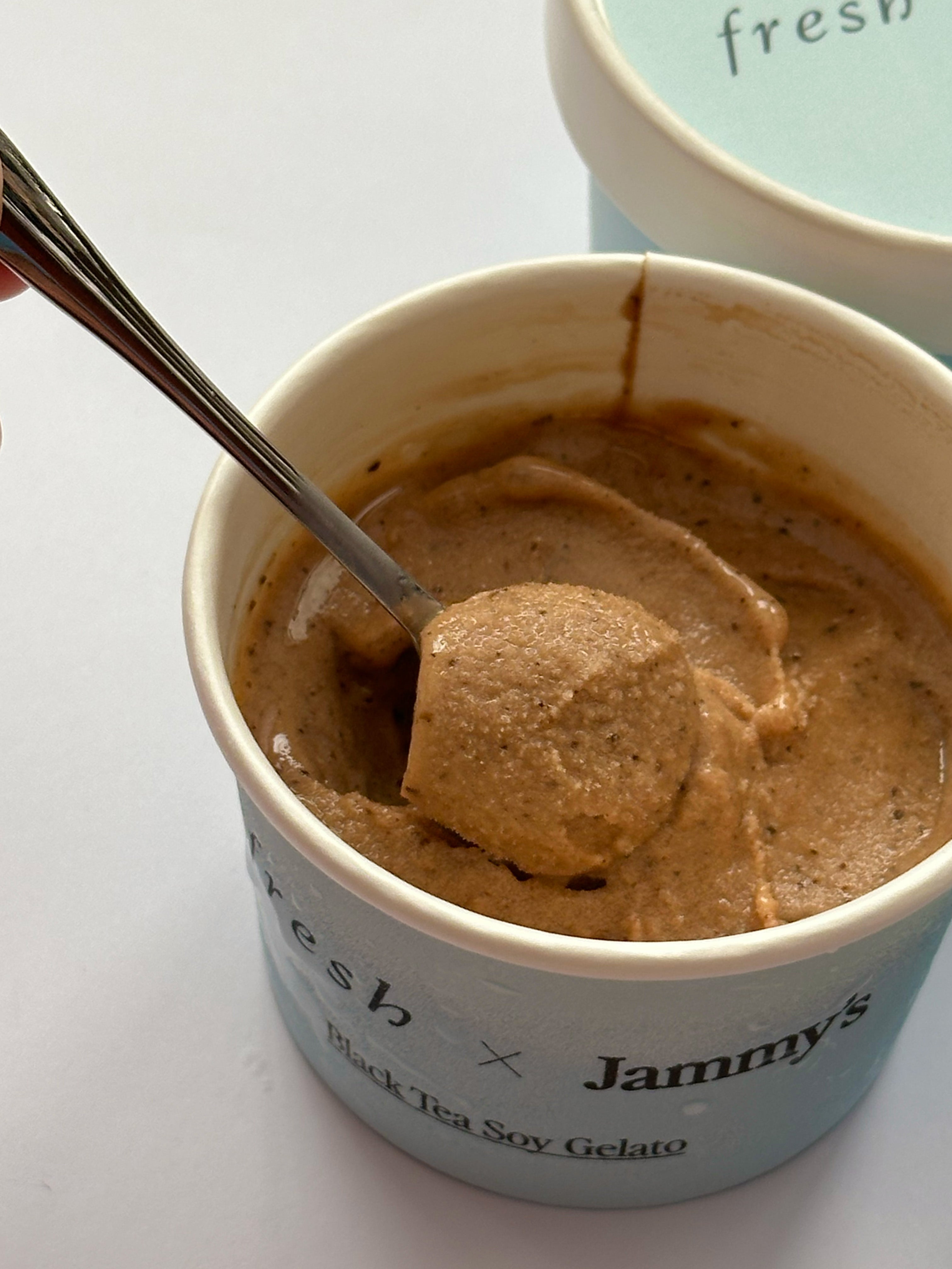 [Fresh x Jammy's] Black Tea Soy Gelato (Sold in Sets of 4)