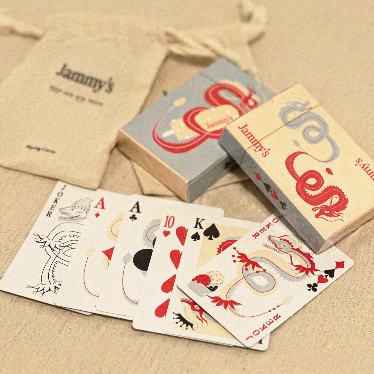 Jammy's Limited Edition Dragon Playing Cards