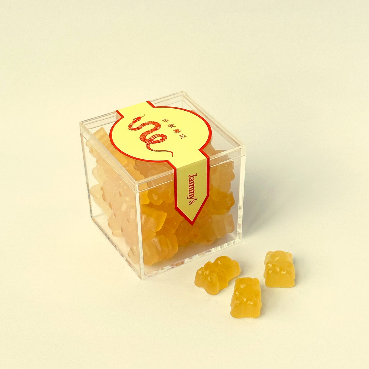 CNY Lychee Gummy Bears Box (120g)