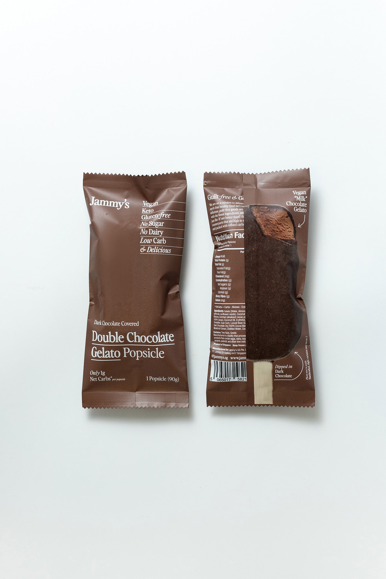 Double Chocolate Gelato Popsicle