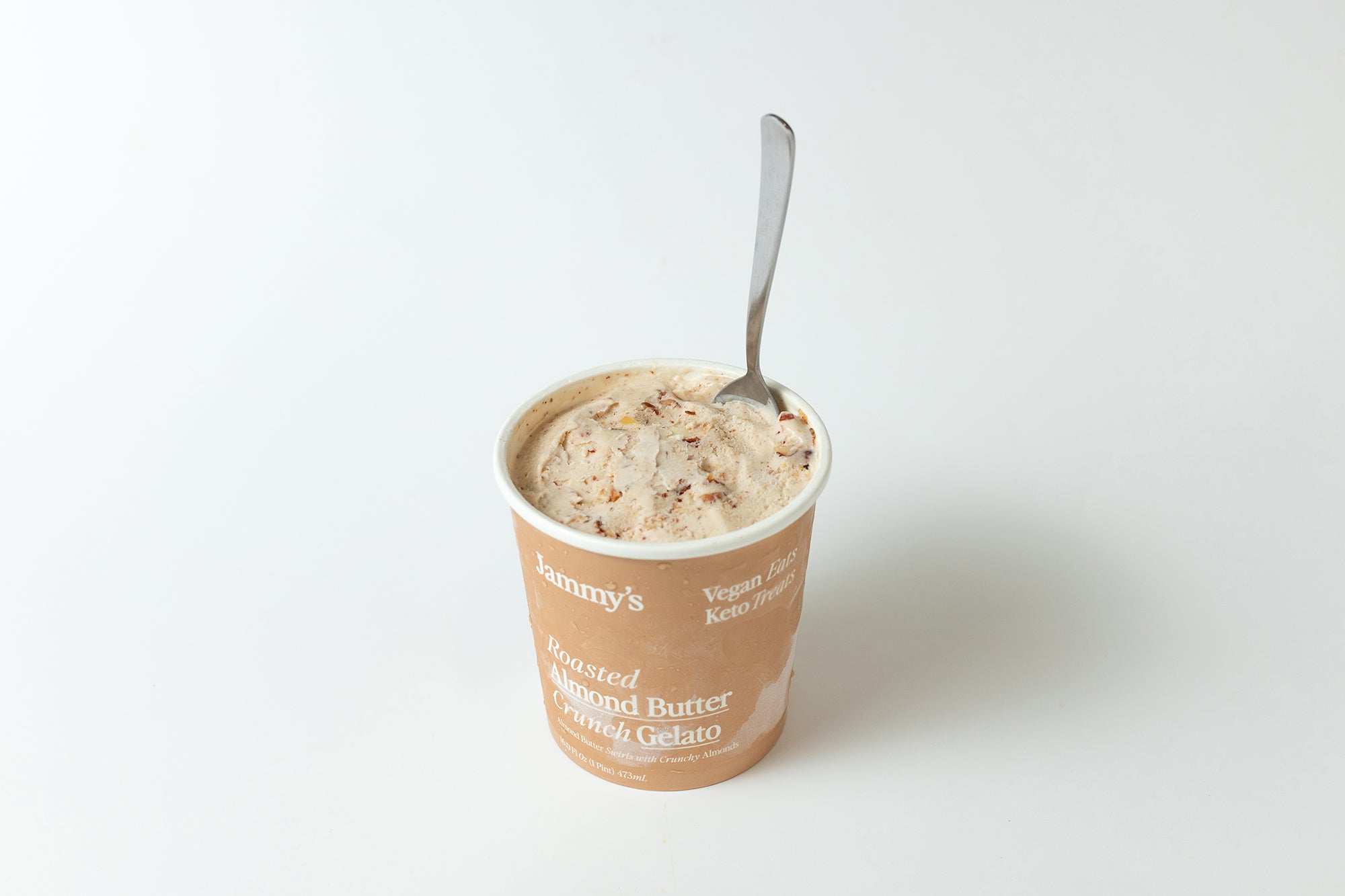 Roasted Almond Butter Crunch Gelato