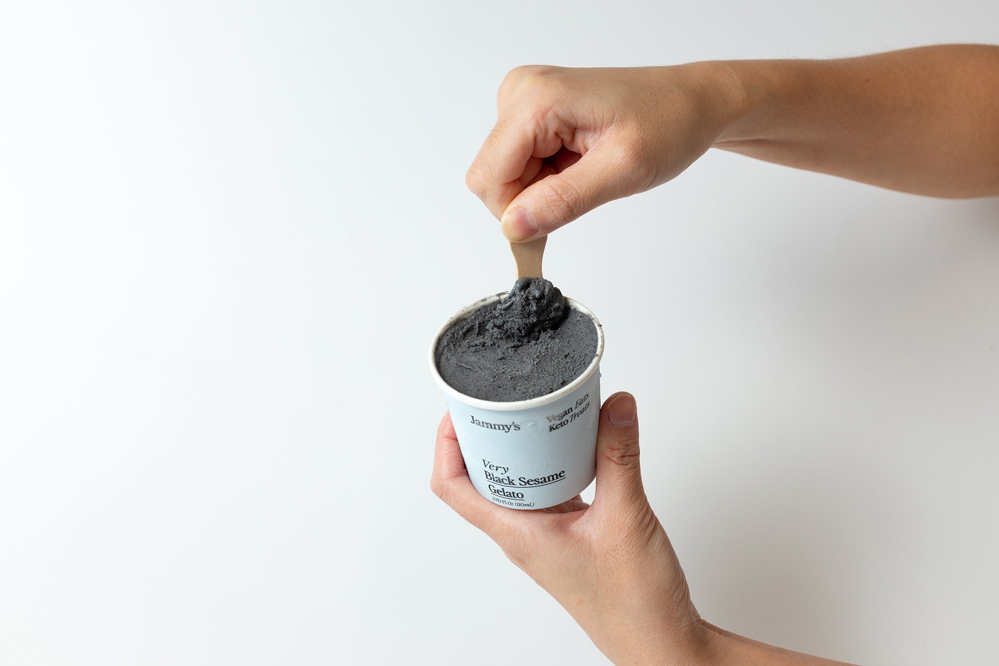 Very Black Sesame Gelato