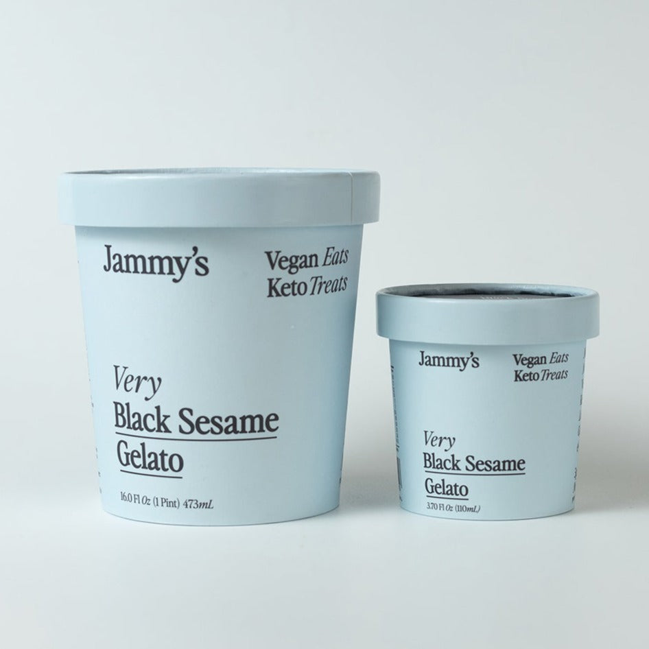 Very Black Sesame Gelato