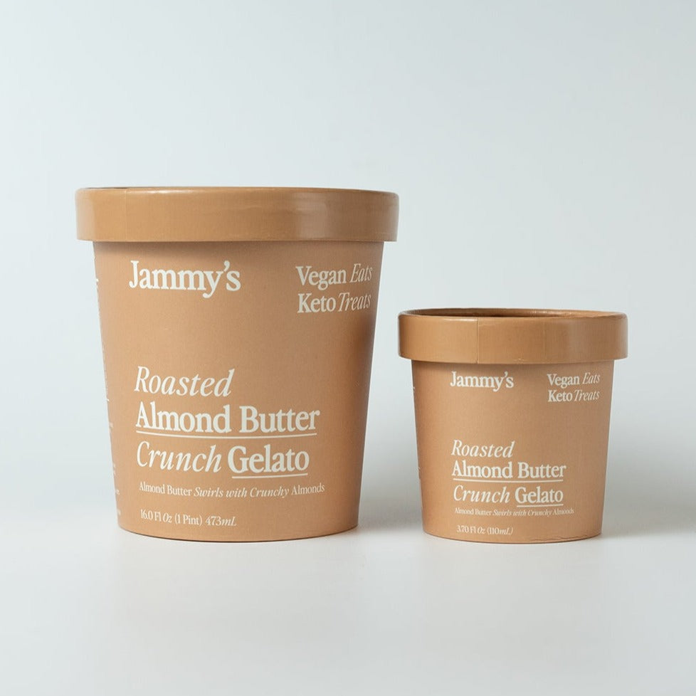 Roasted Almond Butter Crunch Gelato