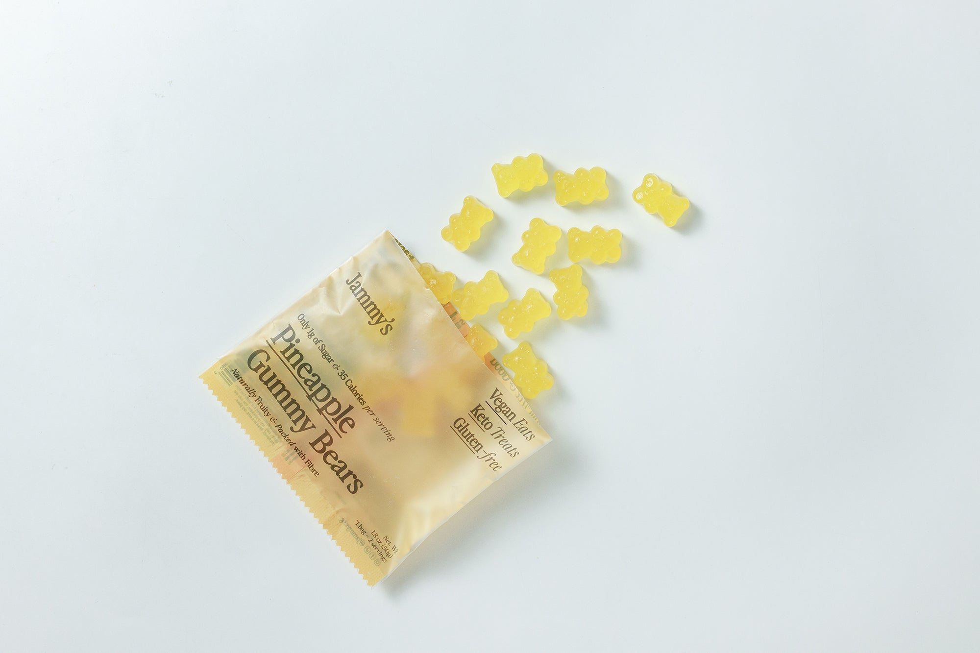 Pineapple Gummy Bears – Jammy's