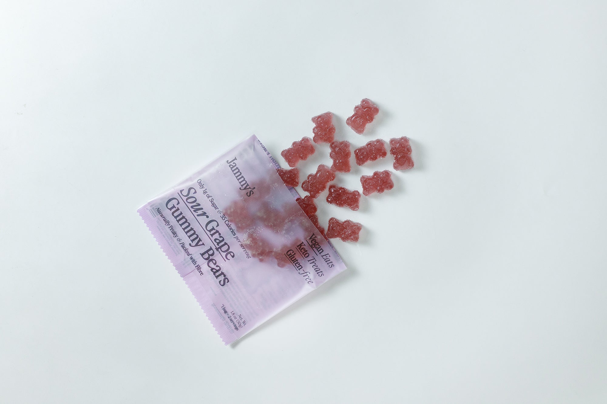 Sour Grape Gummy Bears