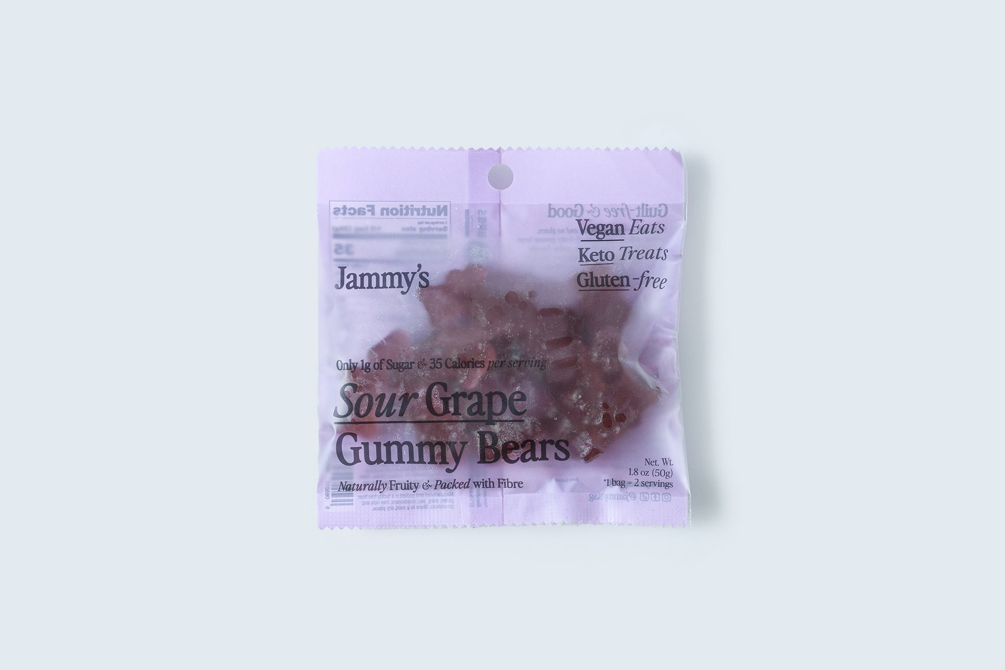 Sour Grape Gummy Bears
