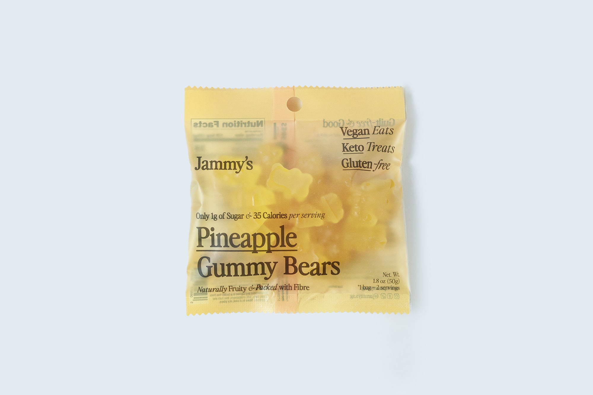 Pineapple Gummy Bears – Jammy's