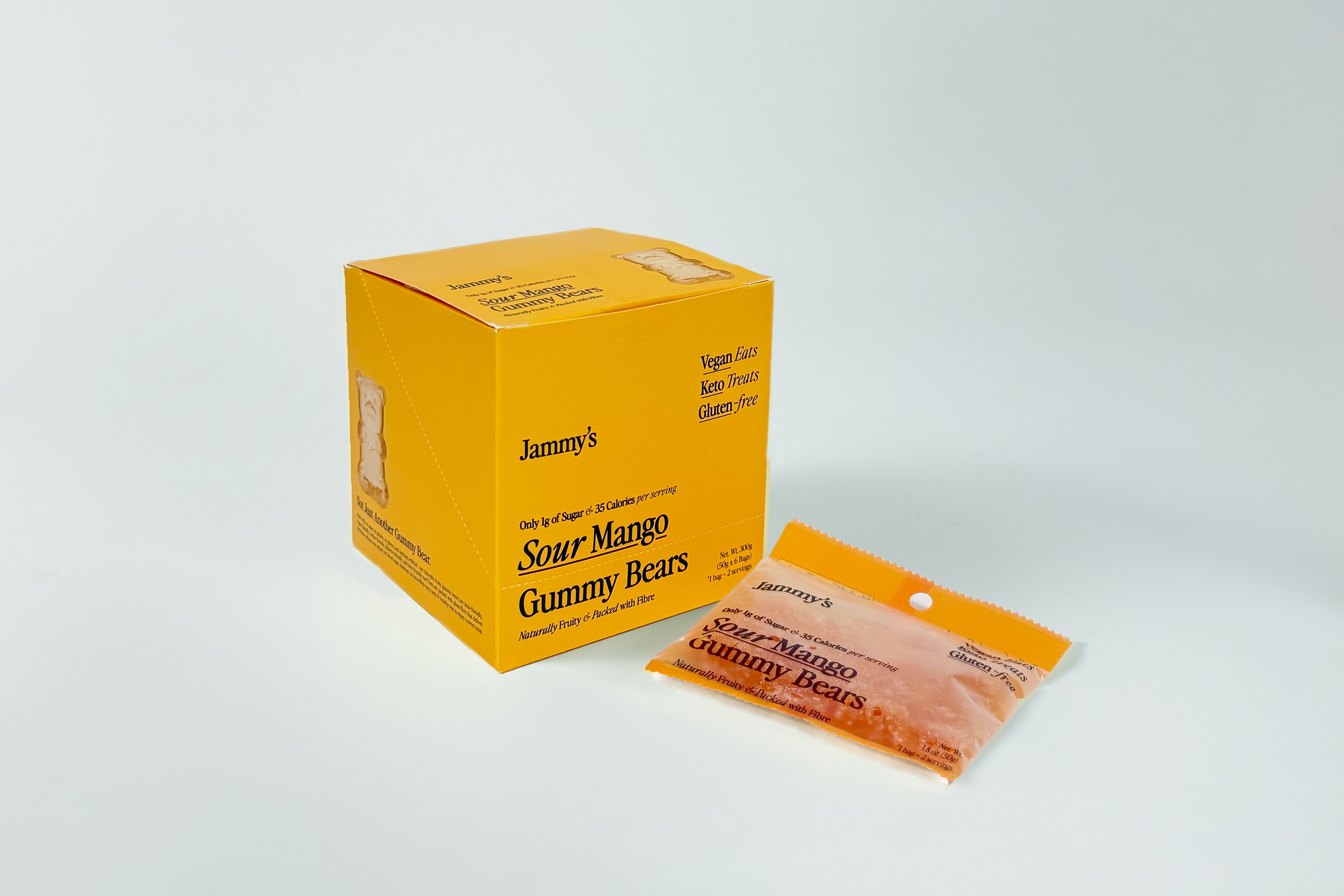 Sour Mango Gummy Bears