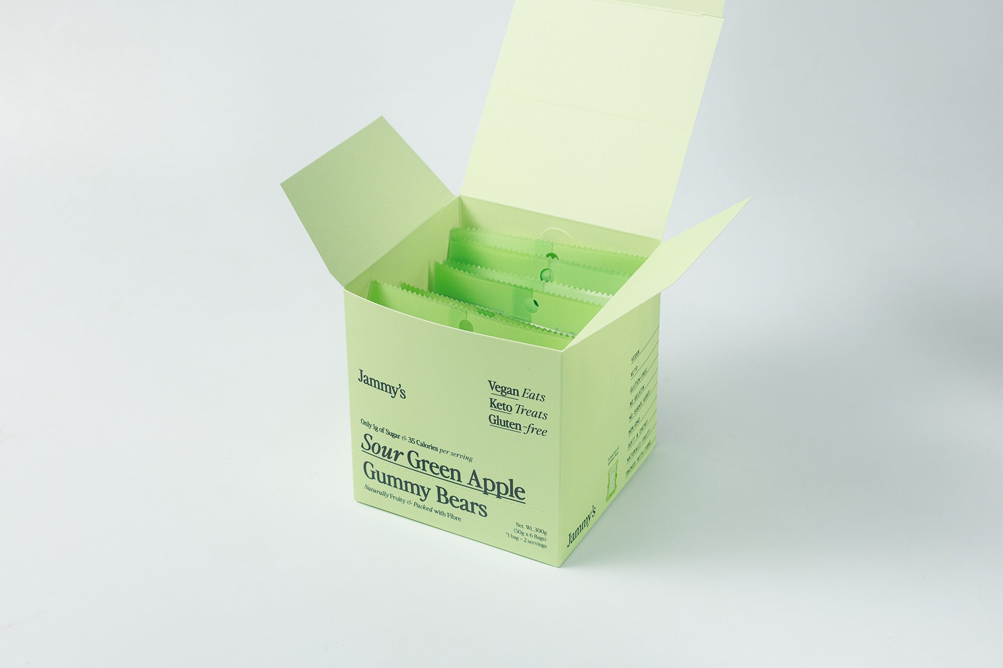 Sour Green Apple Gummy Bears