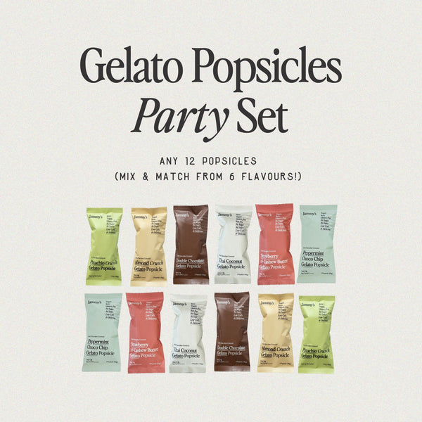 Gelato Popsicles Party Set - 12 Popsicles – Jammy's
