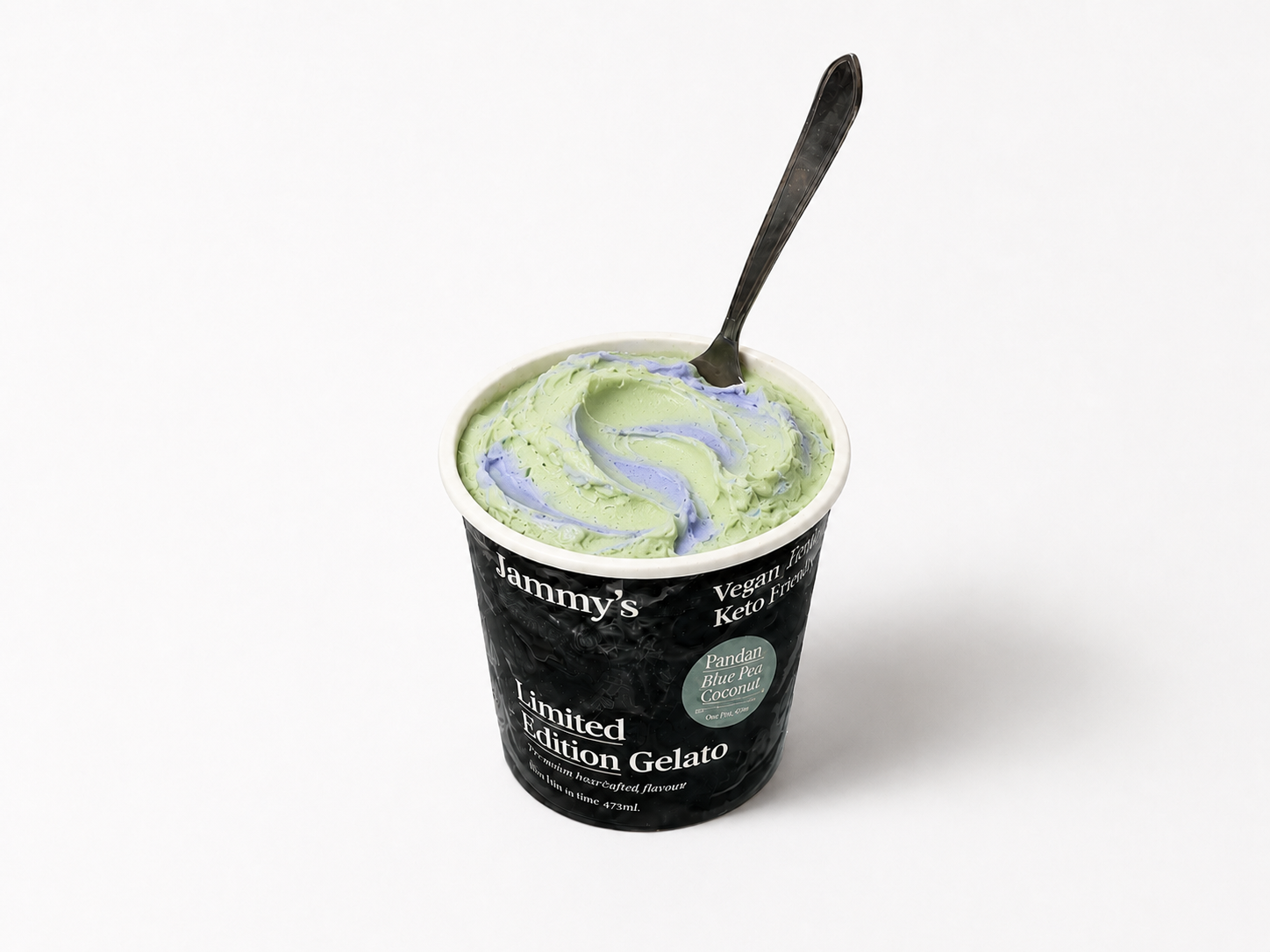 Pandan Blue Pea Coconut Gelato (Limited Edition)