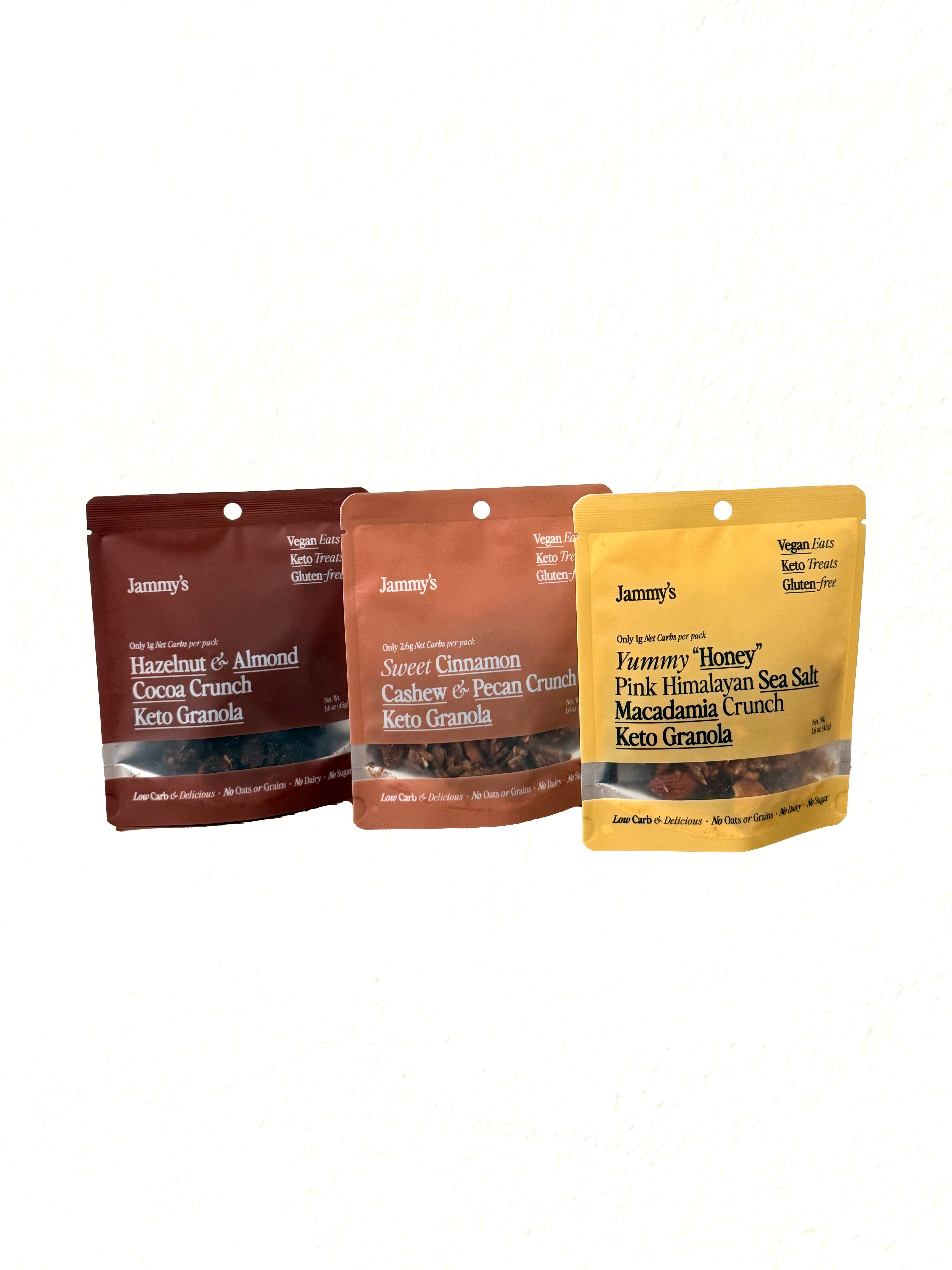 Granola Taster Set - 3 x 45g Snack Pack